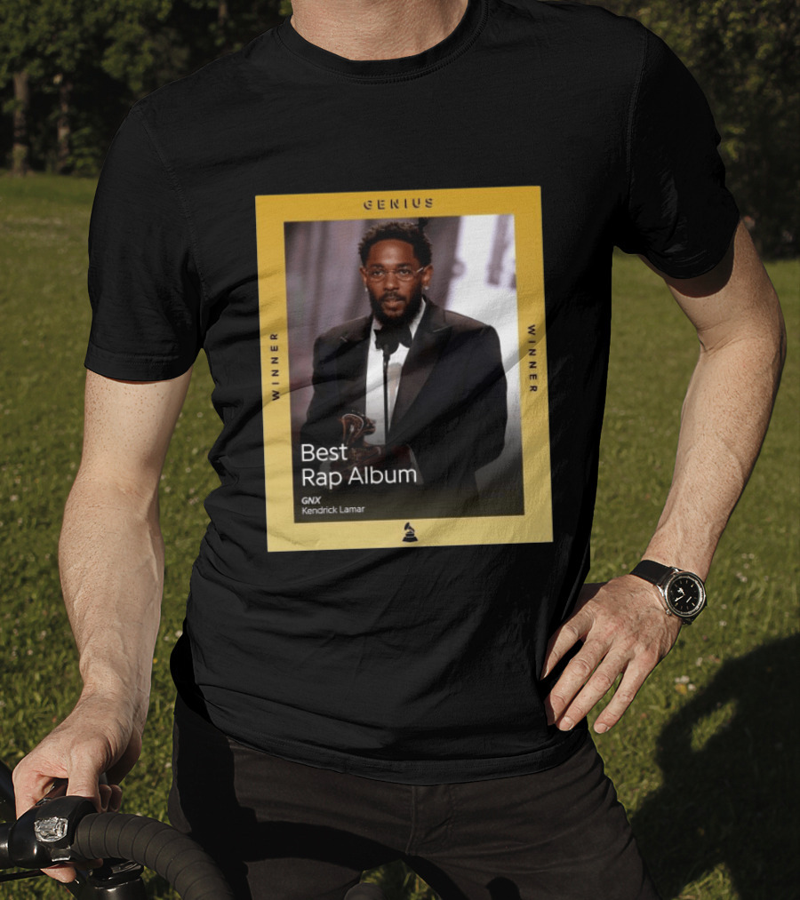 Genius Winner Kendrick Lamar Best Rap Album GNX T-Shirt