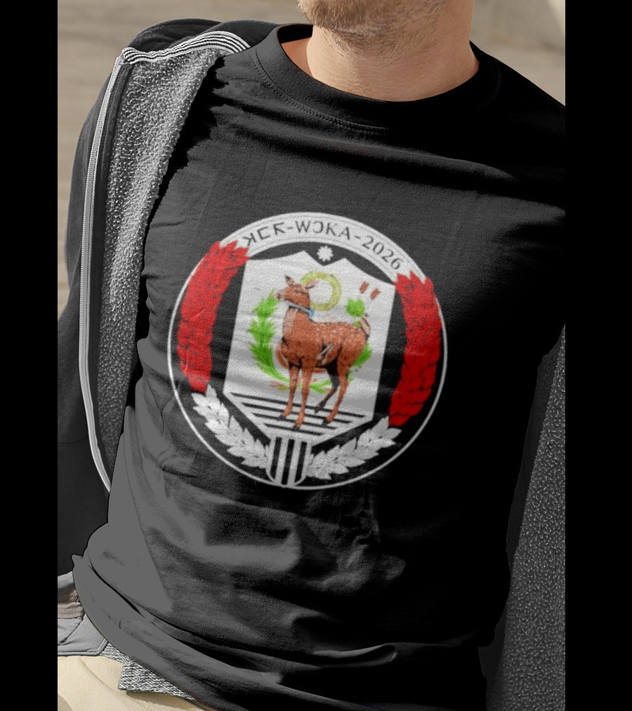 My Chemical Romance Peru Moat Deer 2026 Red Wreath T-Shirt