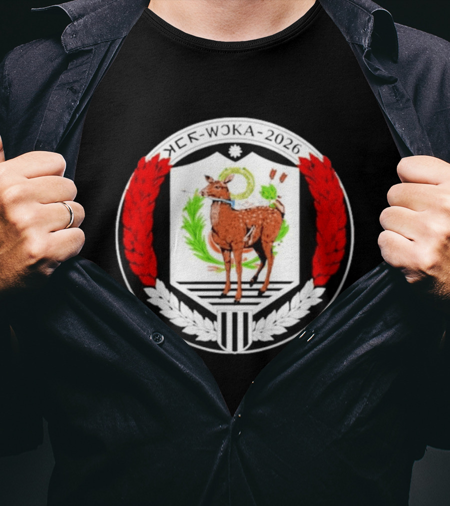 My Chemical Romance Peru Moat Deer 2026 Red Wreath T-Shirt