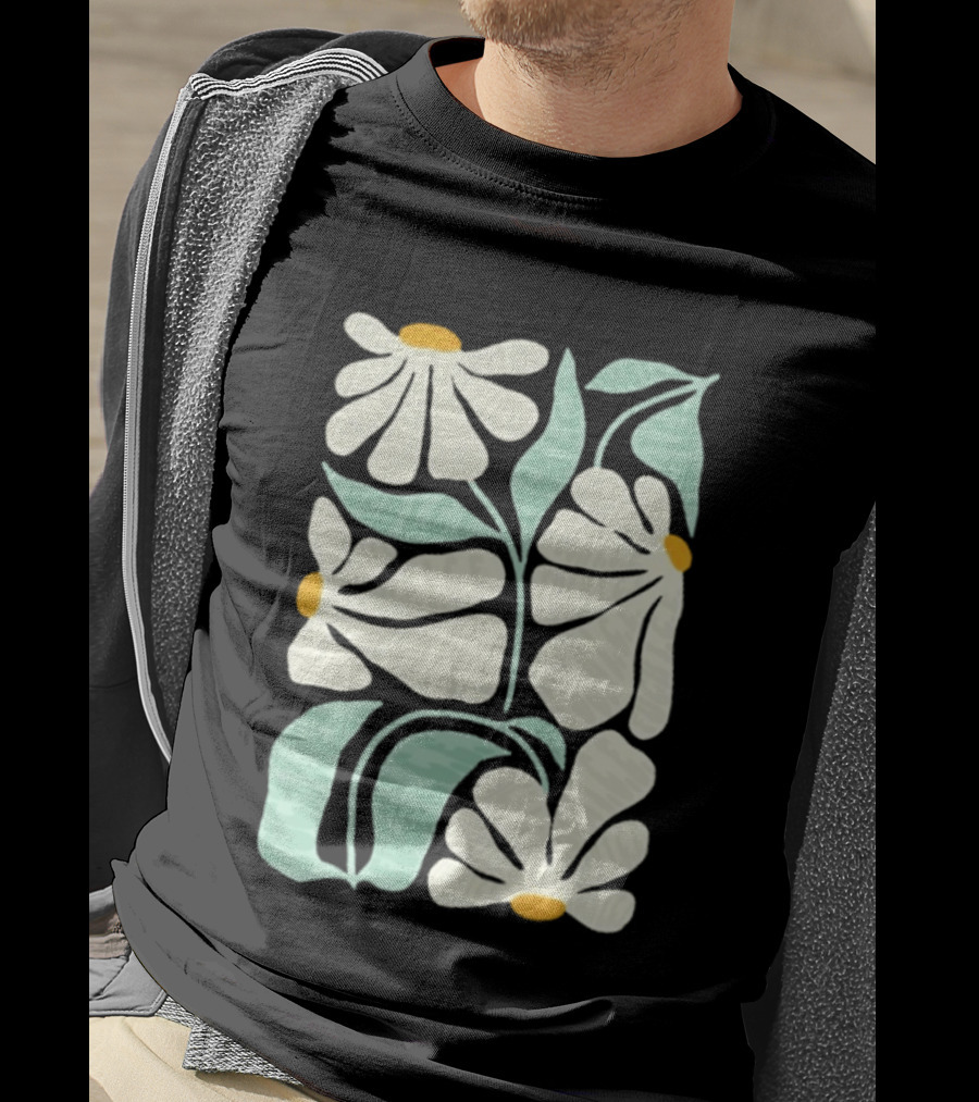 Subtle Ice Floral Fuck Blossoms T-Shirt