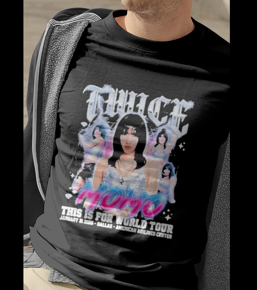 TWICE Momo This Is For World Tour August 17 2019 Kuala Lumpur Axiata Arena Concert T-Shirt