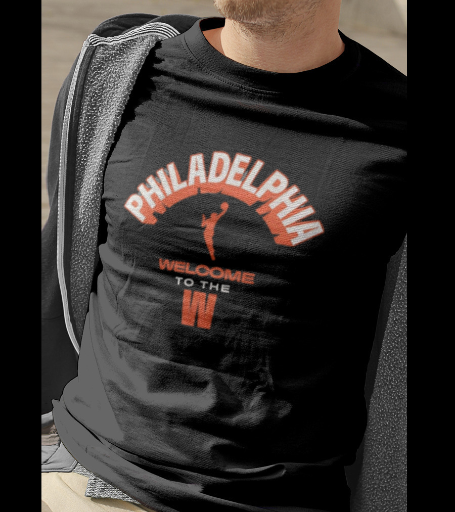 Philadelphia Welcomes To The WNBA Basketball Enthusiasts T-Shirt
