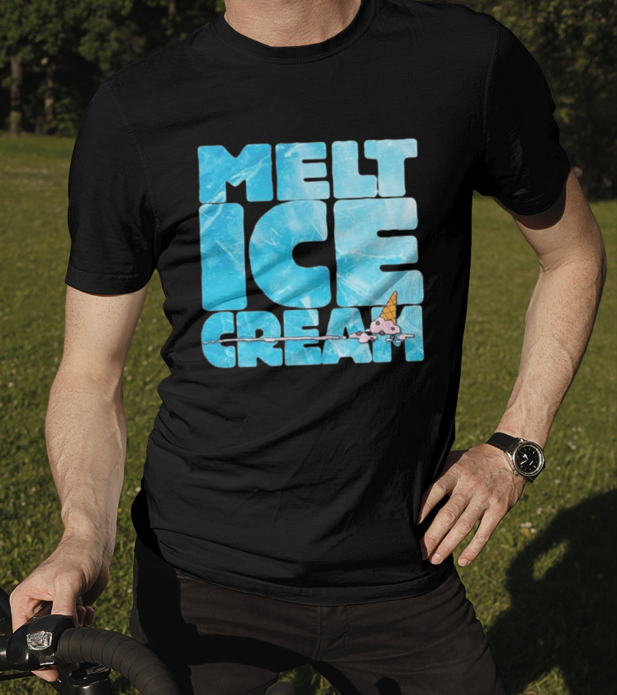 Ben & Jerry's Melt Ice Cream Frozen Treat Humor T-Shirt