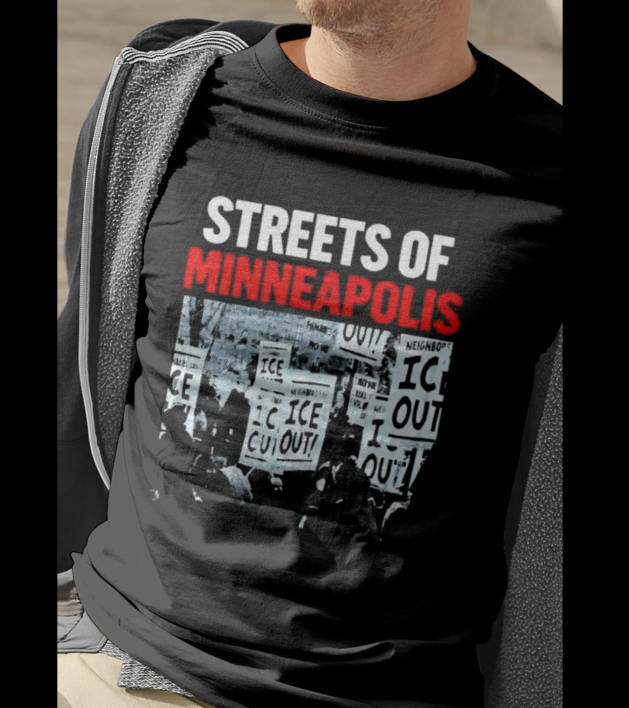 Streets Of Minneapolis ICE Out Protest T-Shirt