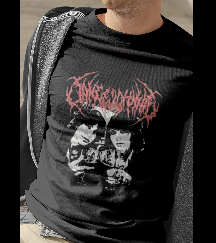 Jake Webber JNJ Metal Band Inspired Art With Dual Portraits T-Shirt