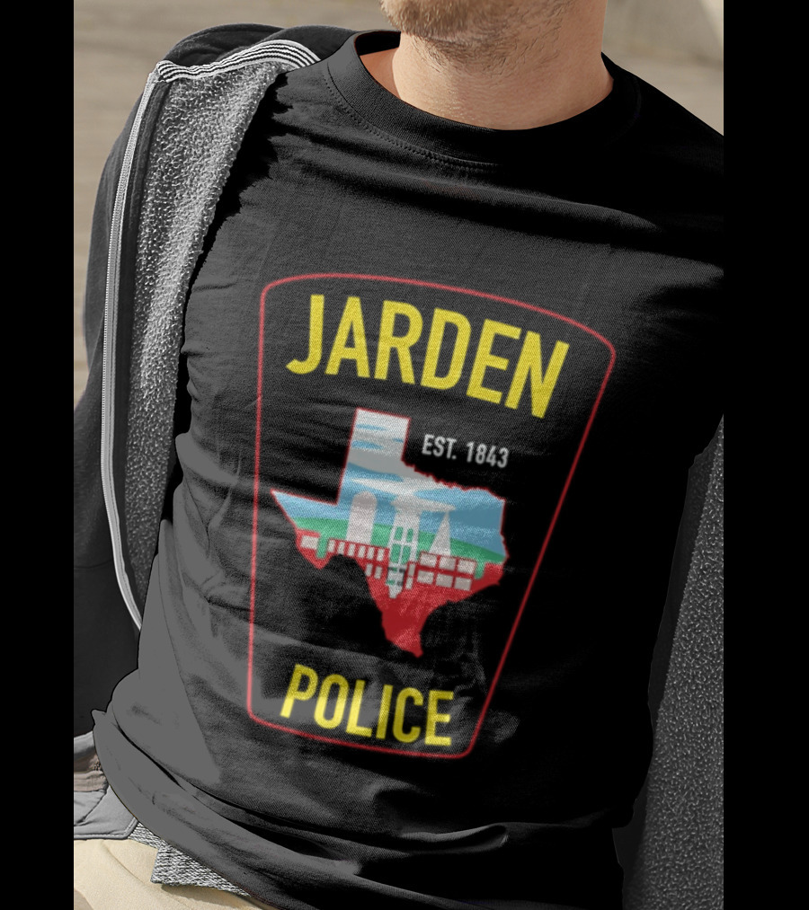 Jarden Police Est 1843 Texas T-Shirt
