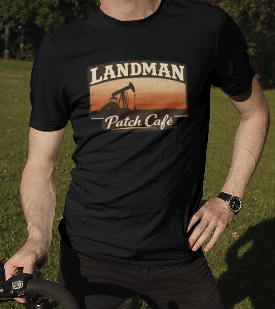 Landman Patch Café Oilfield T-Shirt