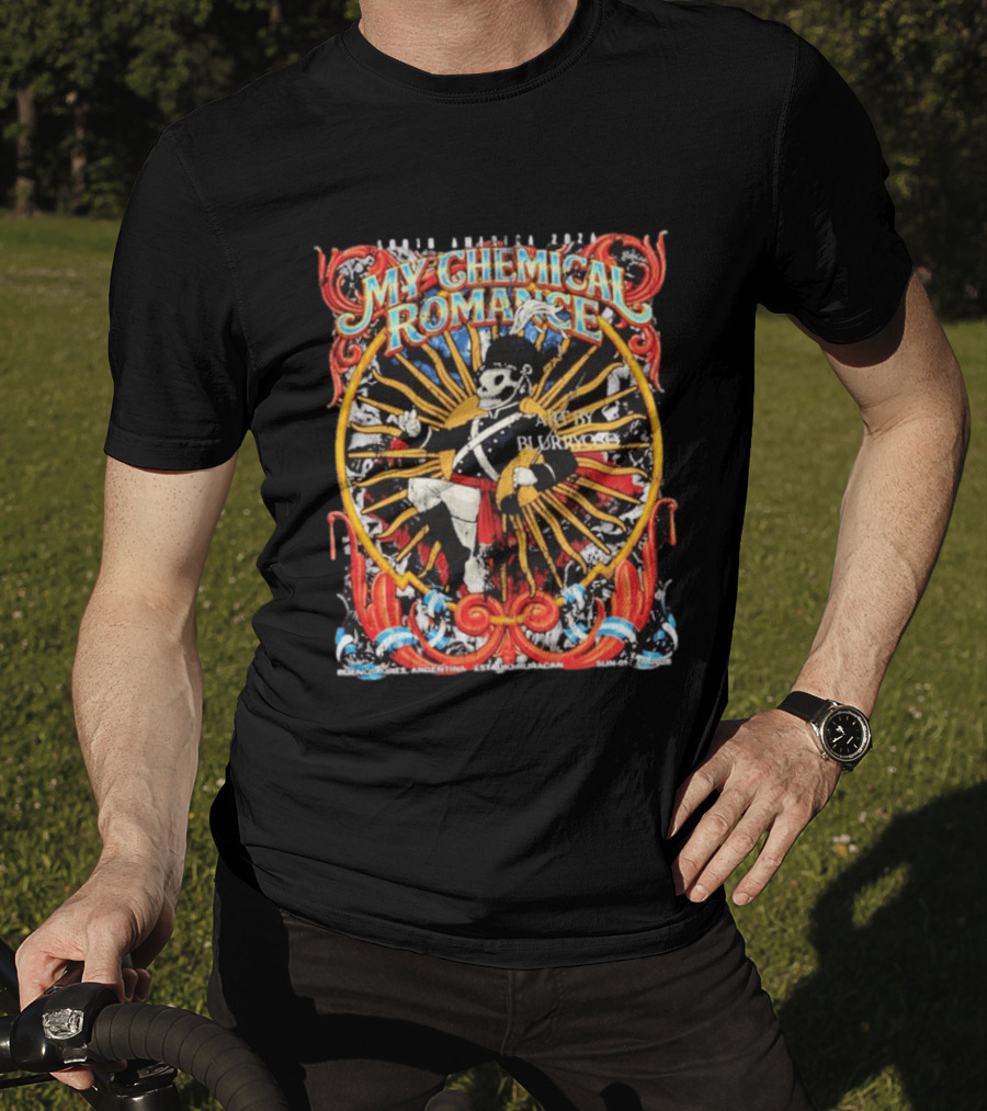 My Chemical Romance Argentina Tour 2026 Lucho Rivera T-Shirt