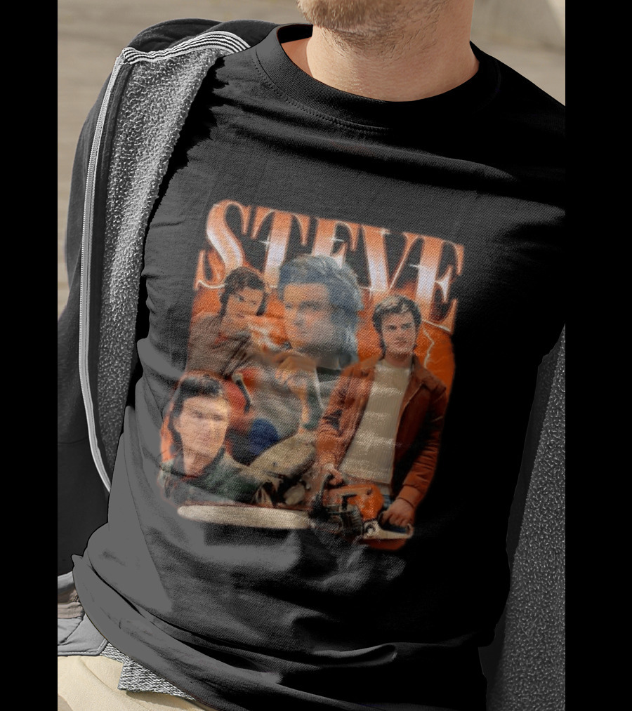 Steve Heartthrob Electric Style Stranger Things T-Shirt