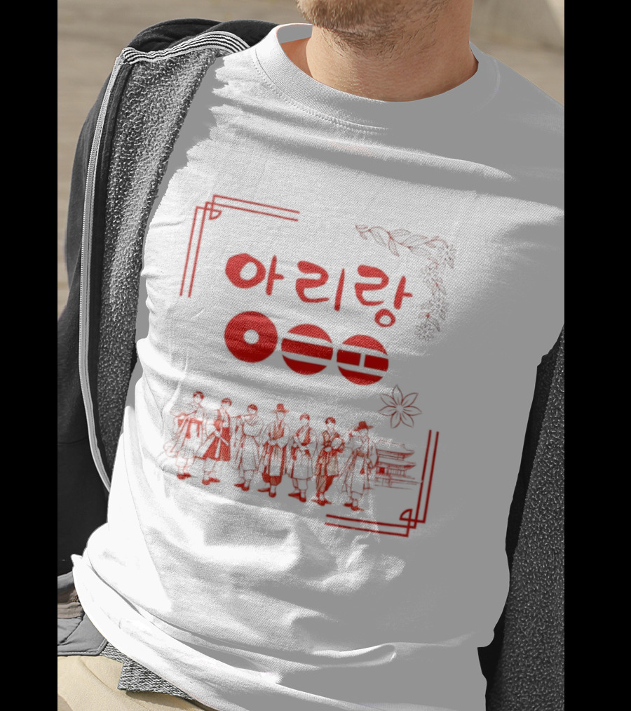 Arirang BTS World Tour K Pop Hanbok Traditional Dance Ensemble T-Shirt