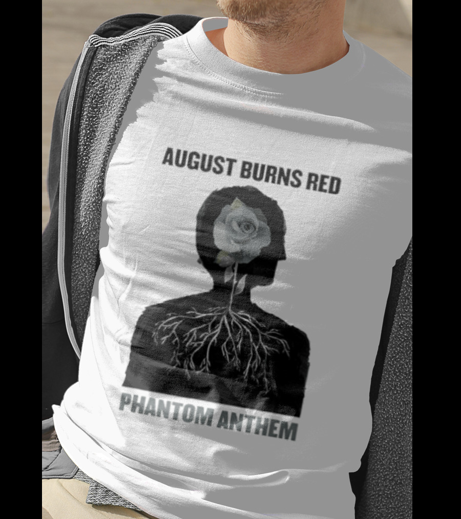 August Burns Red Phantom Anthem Rose T-Shirt