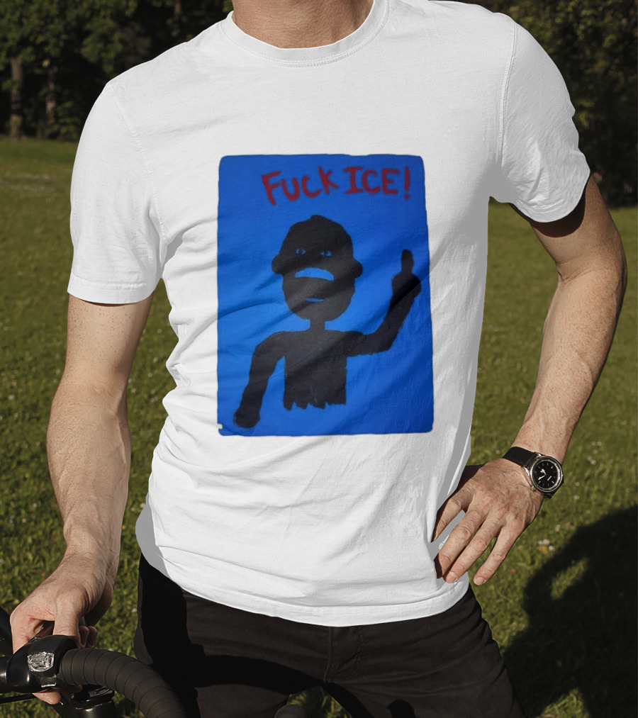 Kid Cudi Protest Message Blue T-Shirt