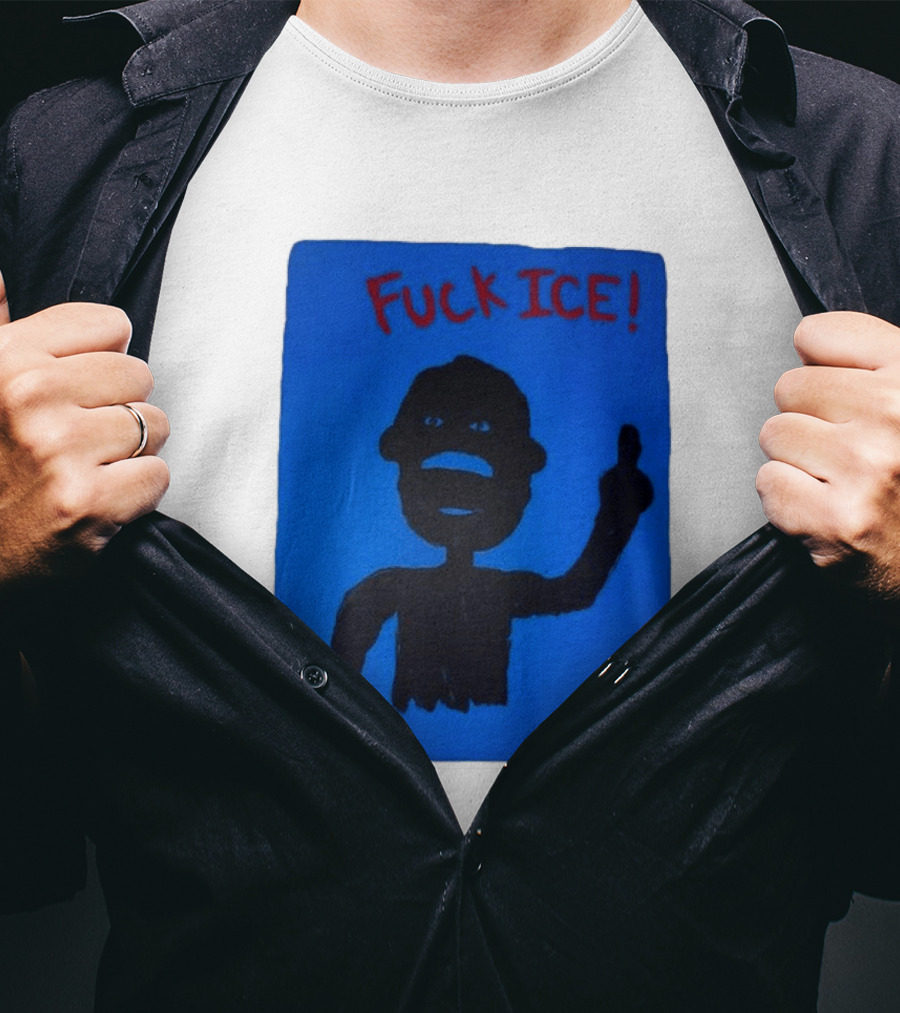 Kid Cudi Protest Message Blue T-Shirt