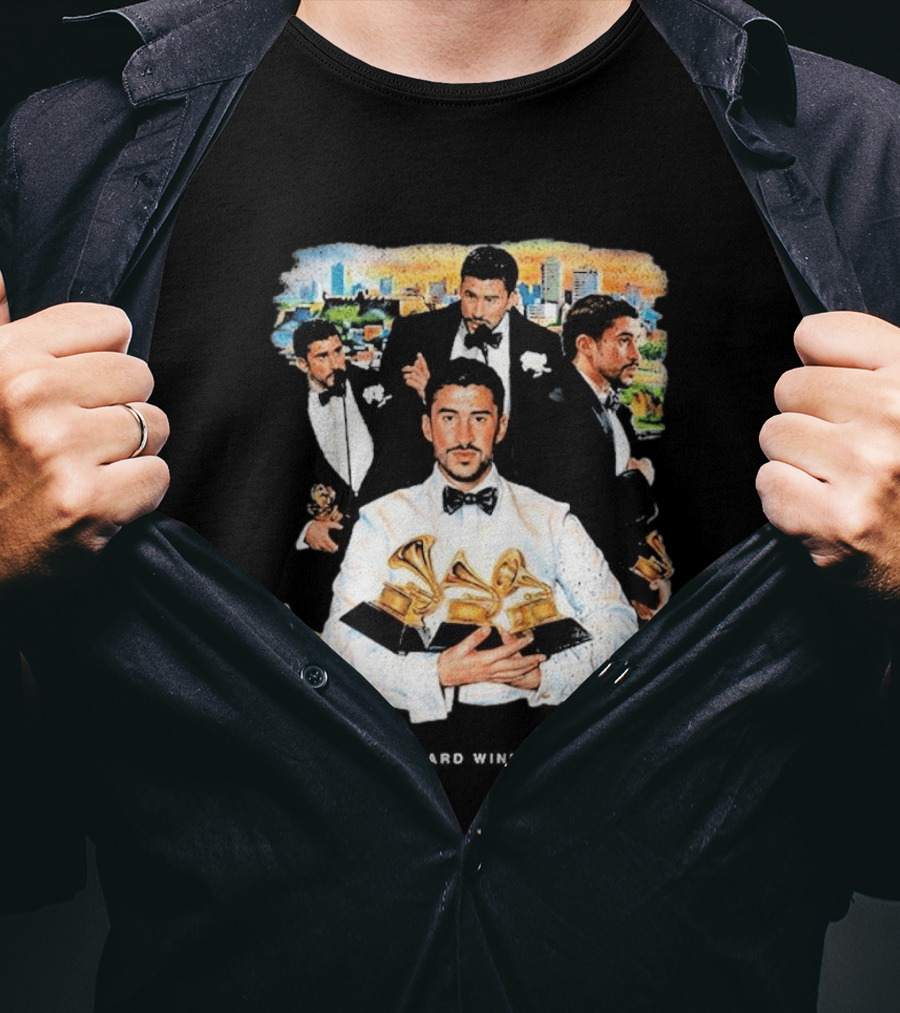 Congrats Bad Bunny 2026 Grammy Award Winner Album Of The Year T-Shirt