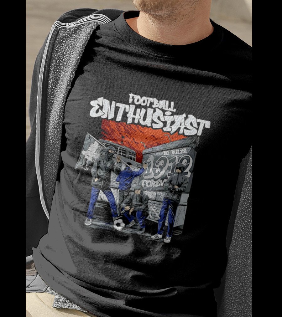 Football Enthusiast No Rules 1912 Forever Hooligan Street T-Shirt