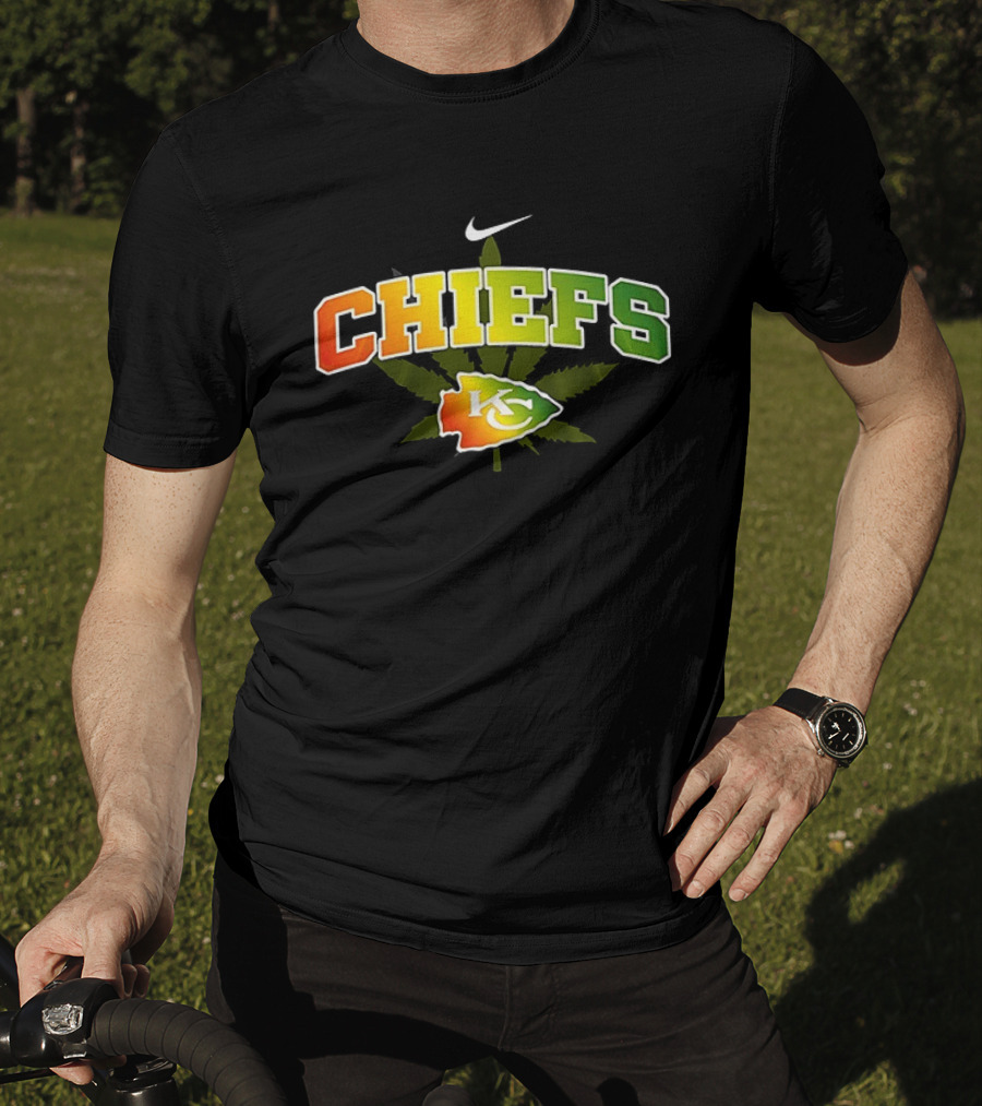 Kansas City Chiefs One Love Nike Chiefs Leaf T-Shirt