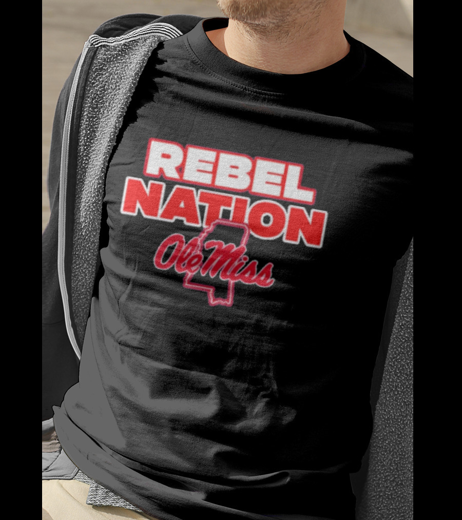 Rebel Nation Ole Miss Mississippi T-Shirt
