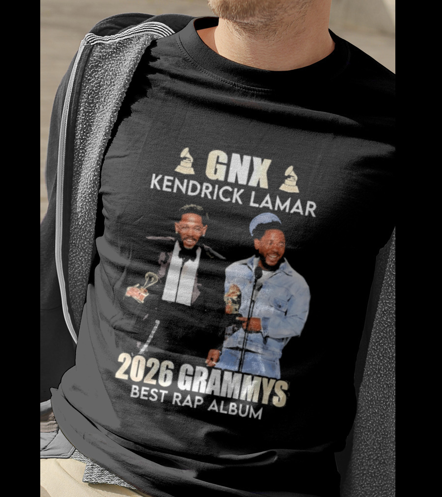 Kendrick Lamar GNX 2026 Grammys Best Rap Album T-Shirt