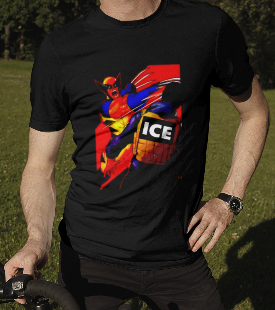 Wolverine Fuck ICE Forever And Always Claws Action T-Shirt