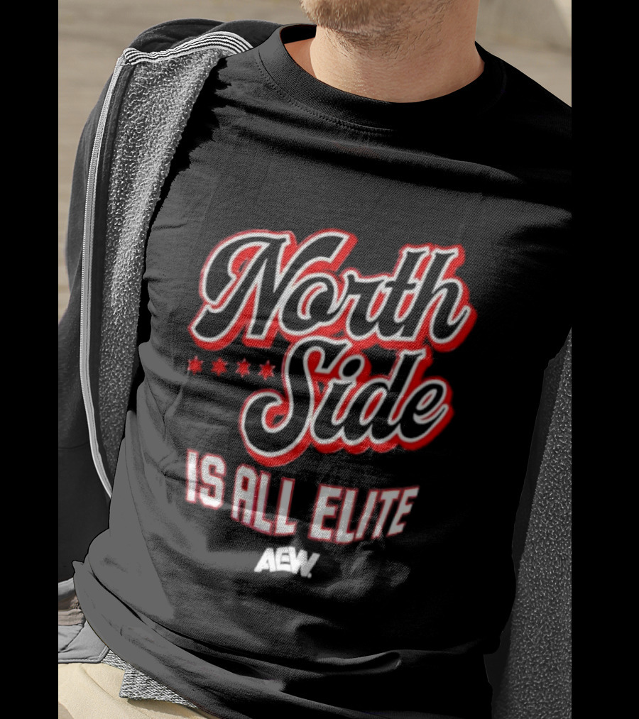 North Side Is All Elite AEW Five Stars T-Shirt