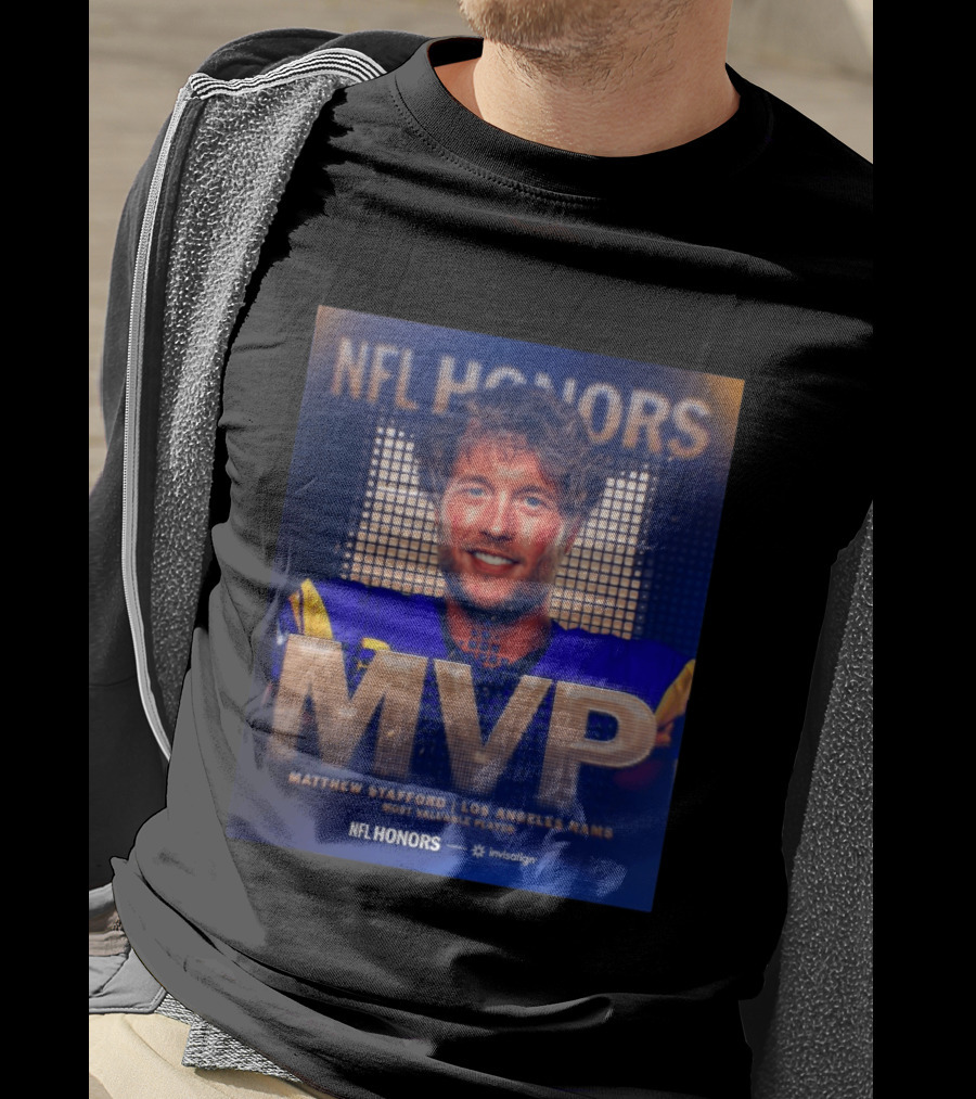 Matthew Stafford NFL Honors MVP Los Angeles Rams Most Valuable Player 2025 T-Shirt