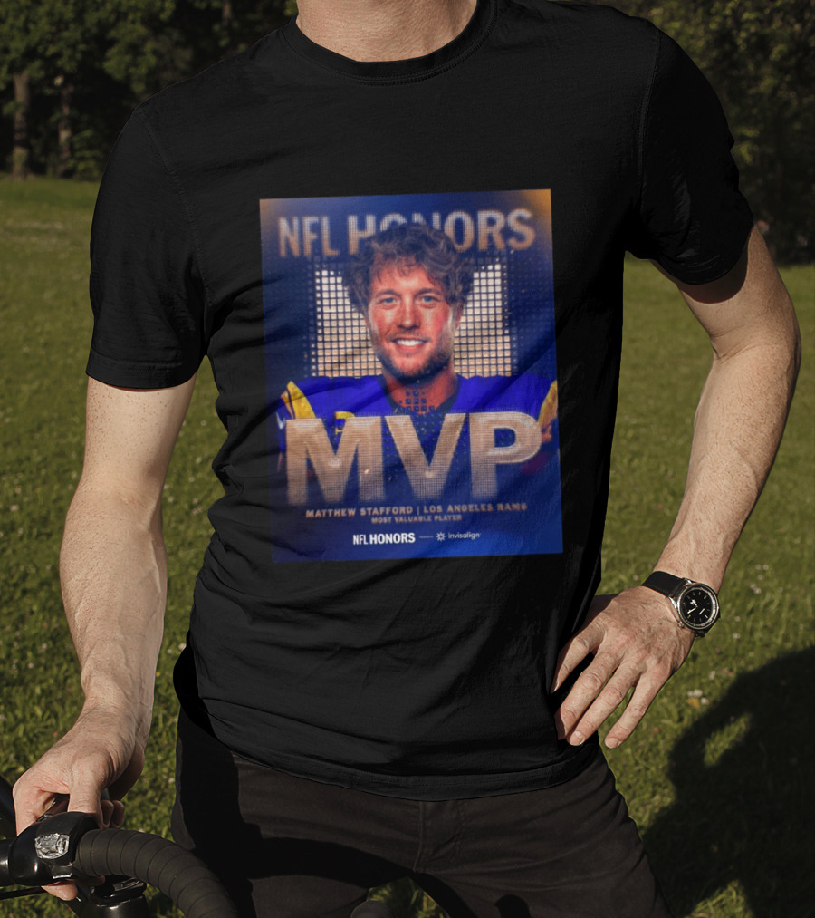 Matthew Stafford NFL Honors MVP Los Angeles Rams Most Valuable Player 2025 T-Shirt