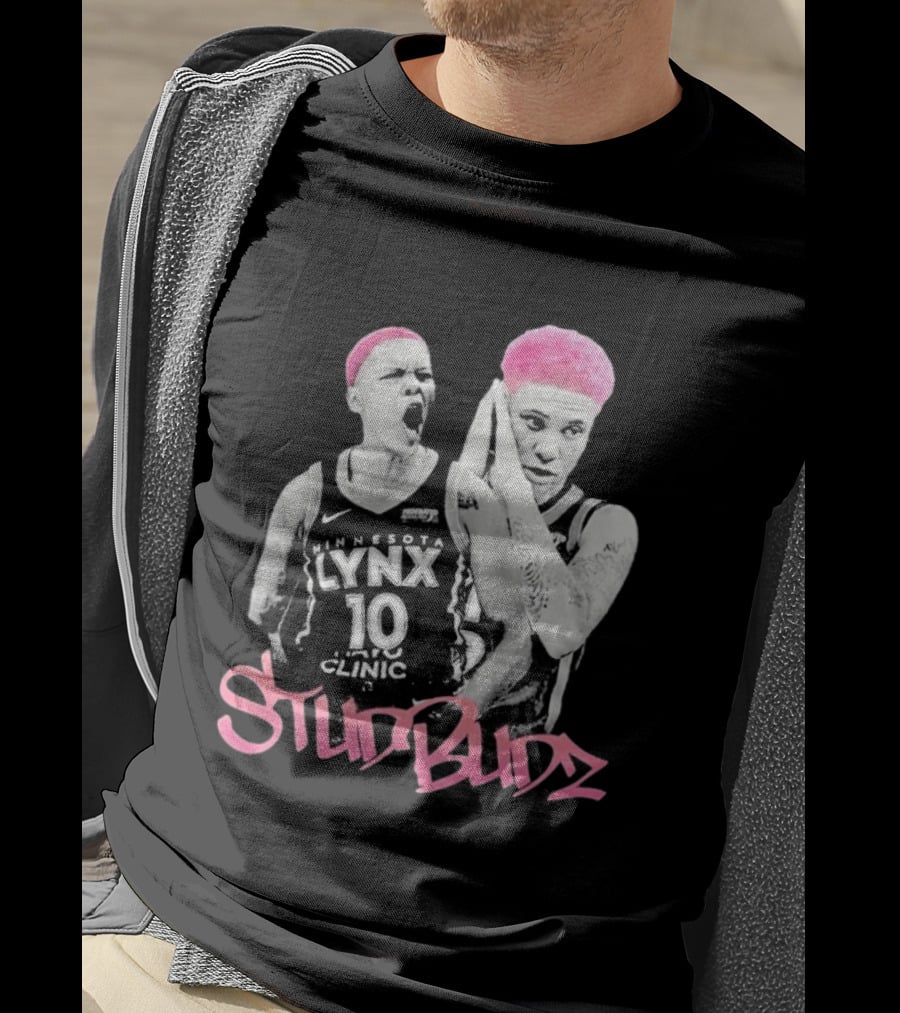 Courtney Williams Natisha Hiedeman Studbudz Minnesota Lynx WNBA T-Shirt
