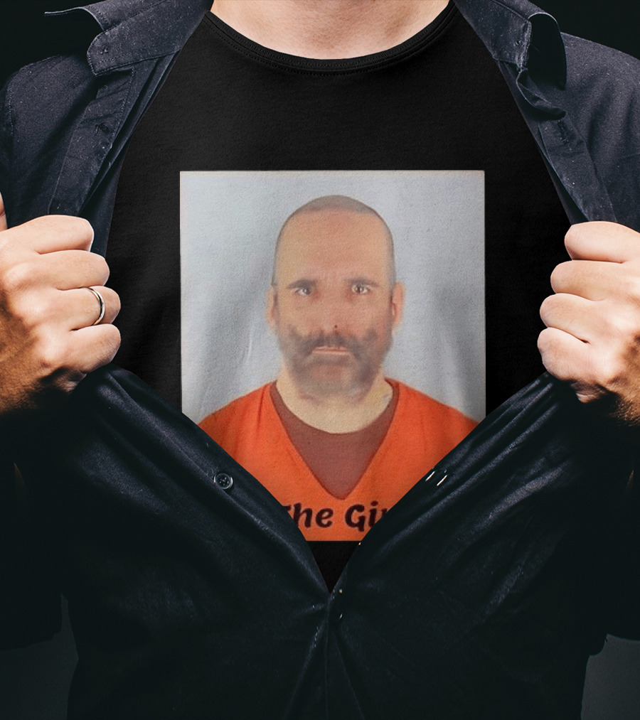 Free The Giraffe Shot Funny Jail Photo T-Shirt