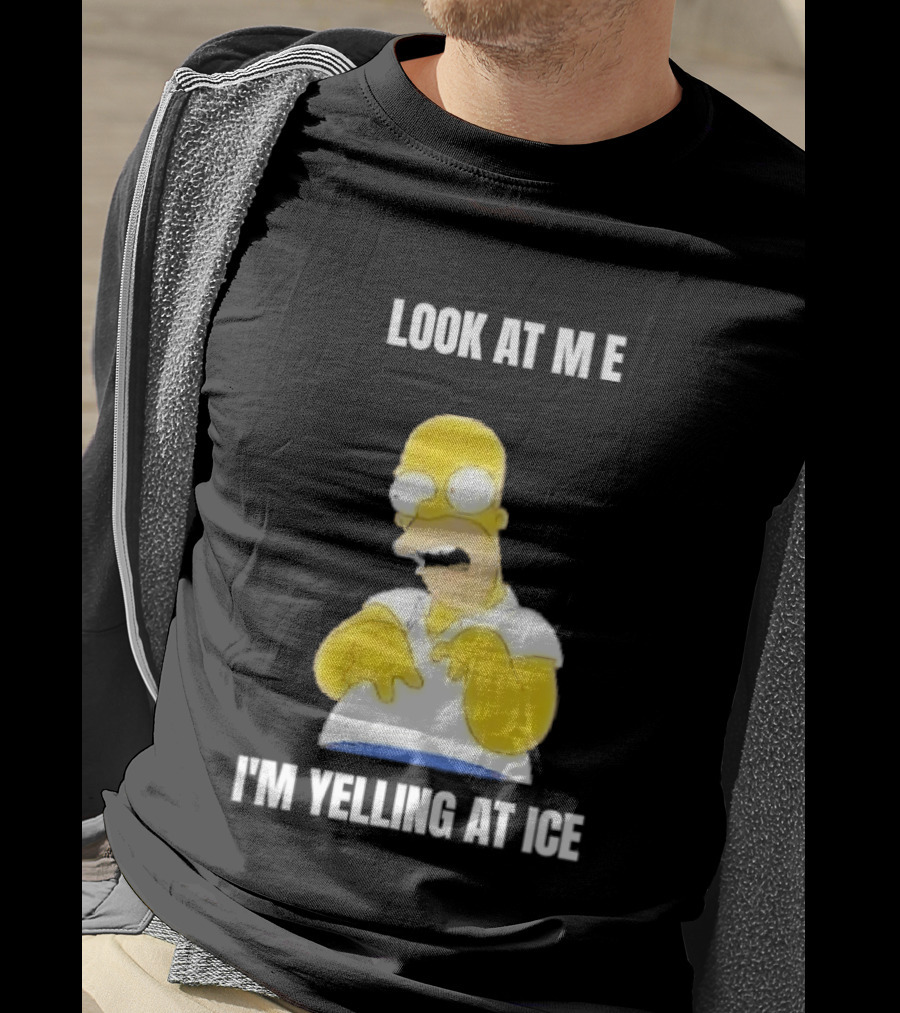 Homer Simpson Look At Me I'm Yelling At Ice T-Shirt