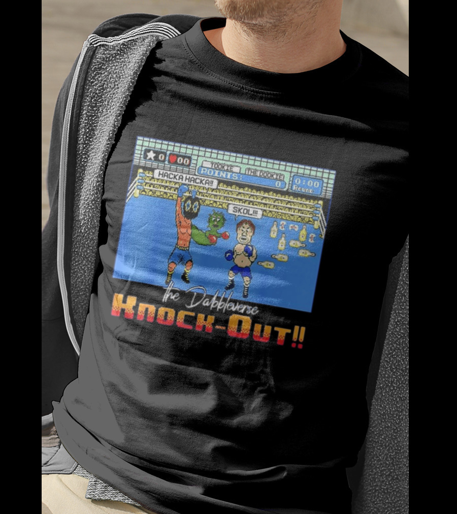 Tookie Vs The Dookie Dabbleverse Hacka Hacka Skol Knock Out T-Shirt