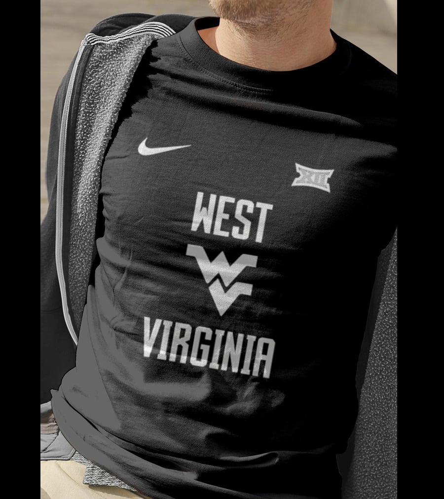 West Virginia Mountaineers Nike Big 12 Basketball T-Shirt