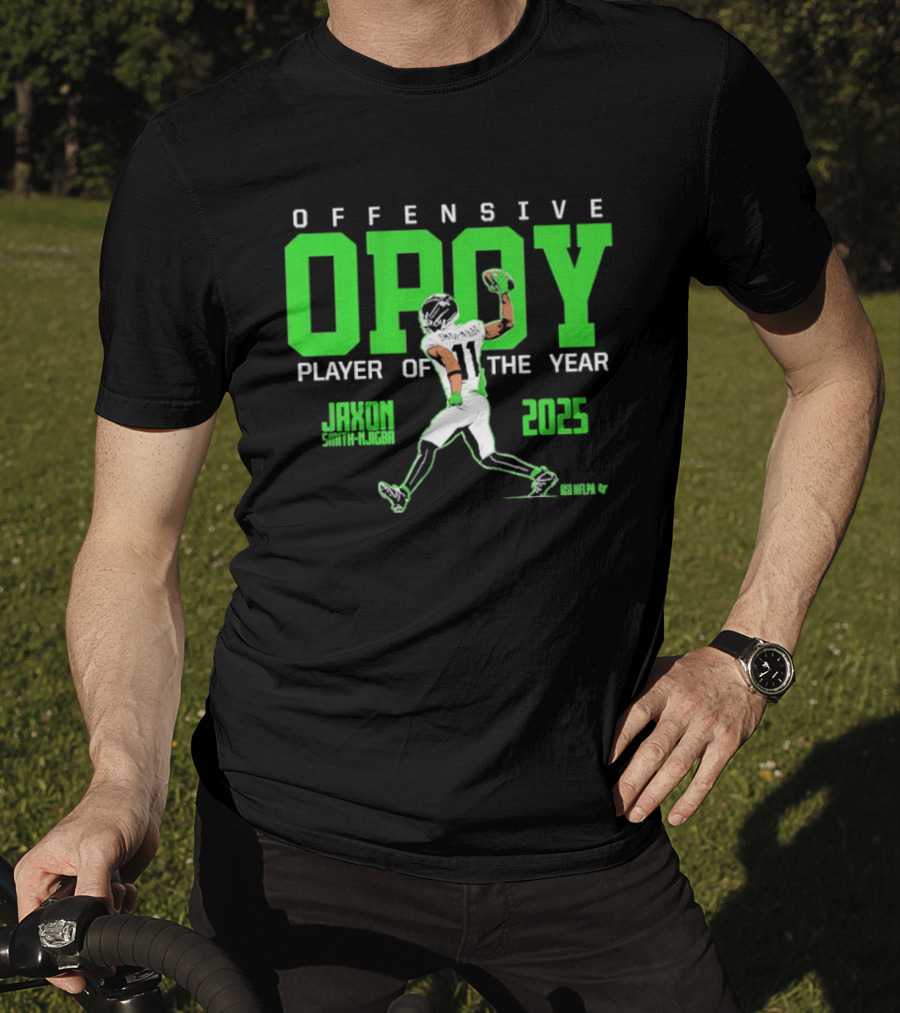 Offensive OPOY Player Of The Year Jaxson Smith Njigba 2025 T-Shirt
