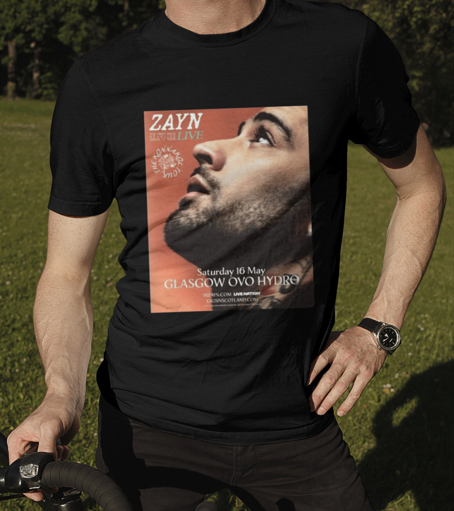 Zayn Live The Konnakol Tour 2026 Glasgow OVO Hydro Saturday 16 May T-Shirt
