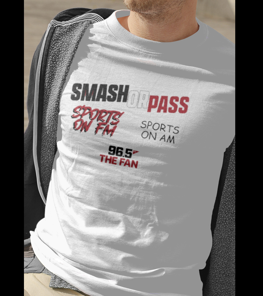 96.5 The Fan Smash Or Pass Sports On FM AM T-Shirt