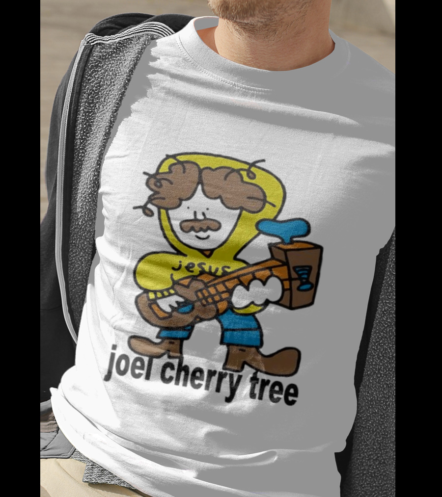 Jesus Joel Cherry Tree Guitar T-Shirt