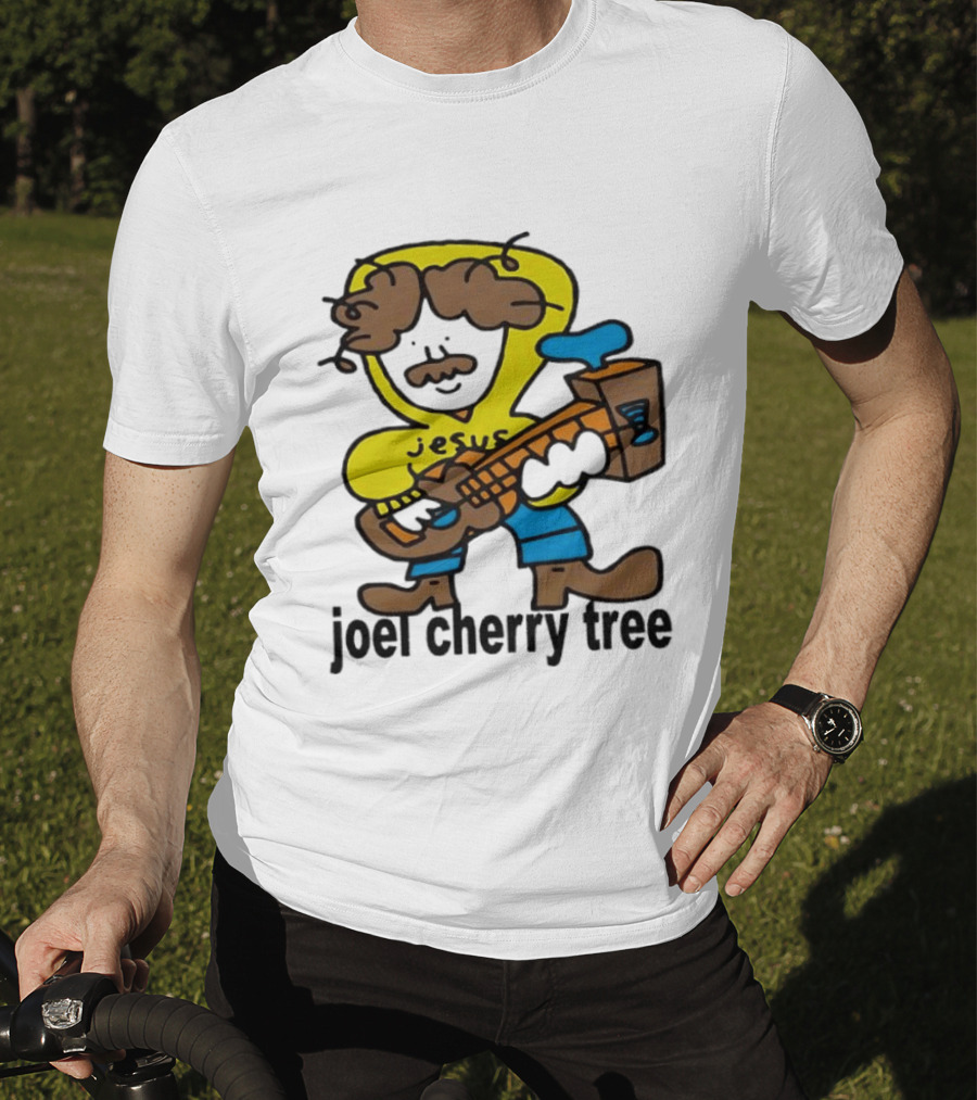 Jesus Joel Cherry Tree Guitar T-Shirt