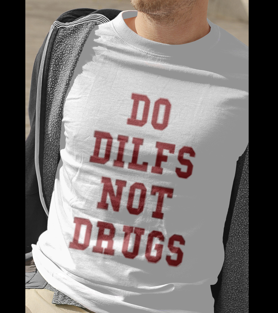 Lane Kiffin Do Dilfs Not Drugs Bold Red T-Shirt