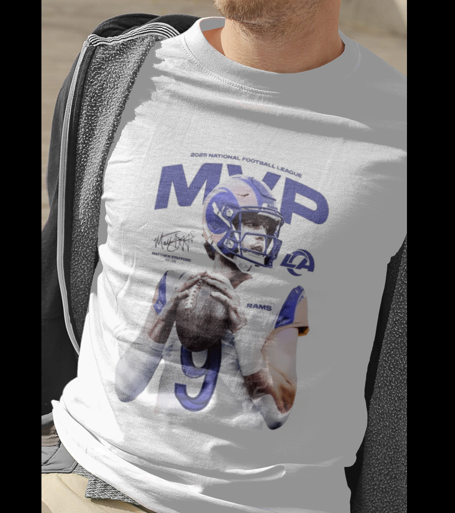 MVP Matthew Stafford Los Angeles Rams 2025 T-Shirt