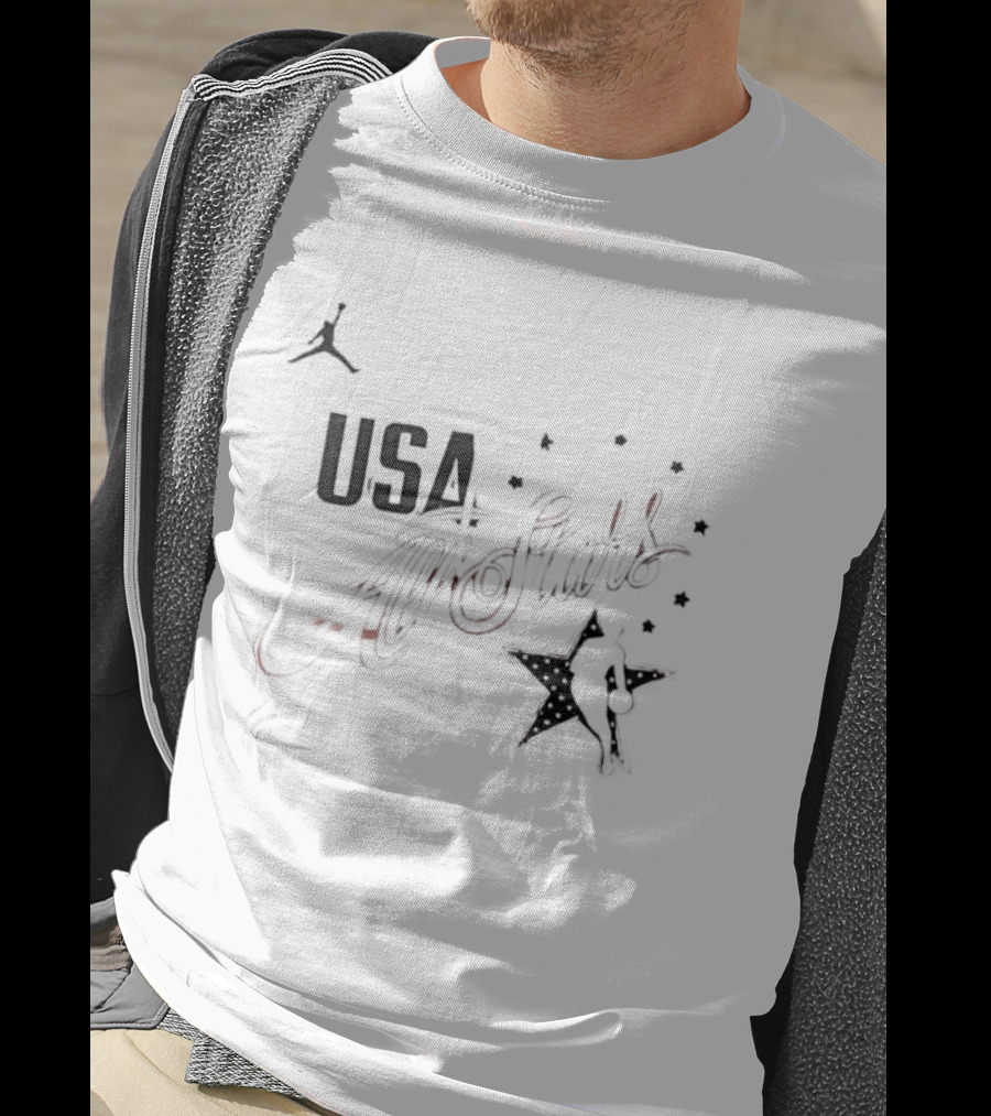 USA All Stars 2026 Basketball Jumpman Stars T-Shirt