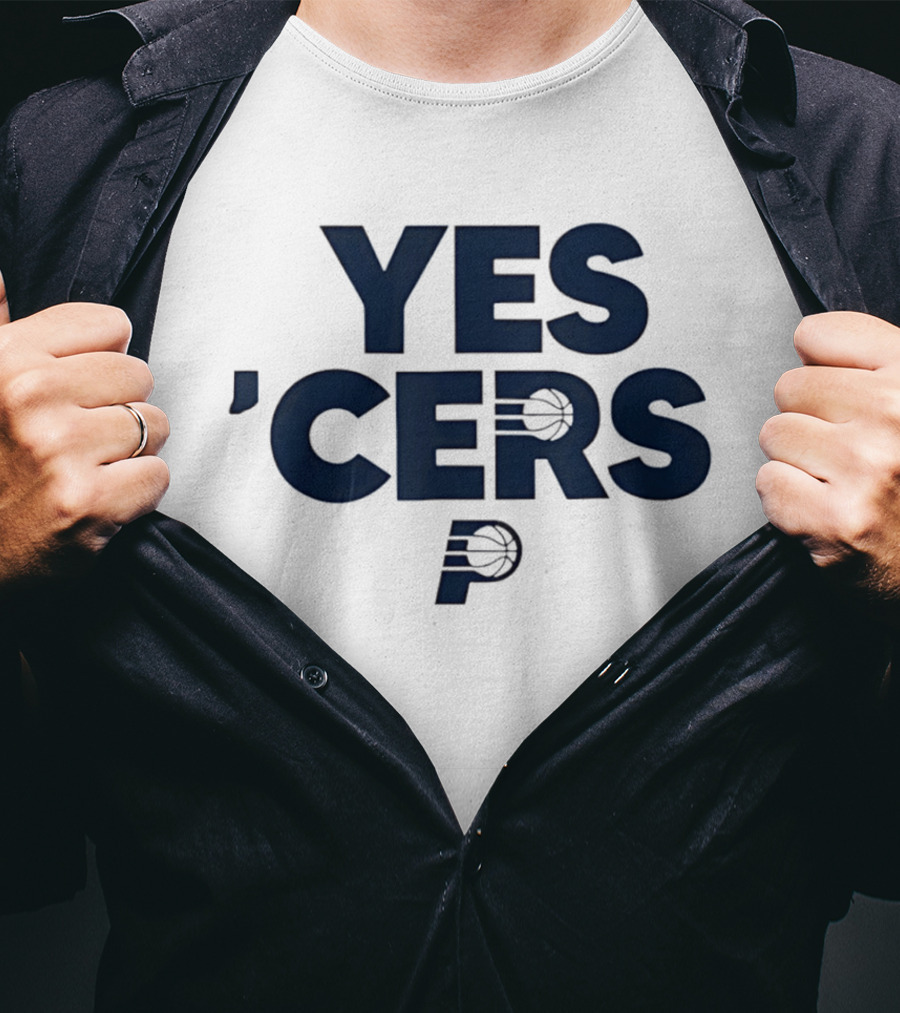 Indiana Pacers Yes 'Cers 2026 Basketball P Team T-Shirt
