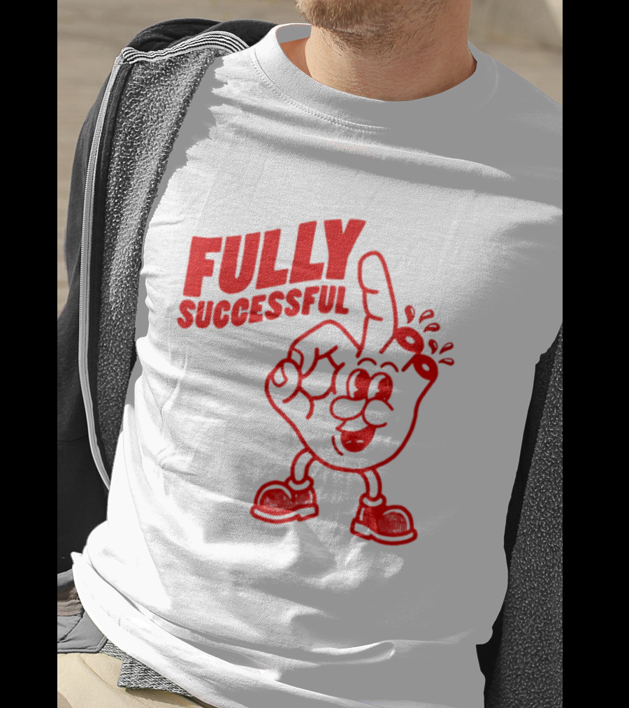 NPS Fully Successful Hand OK Gesture Cartoon T-Shirt