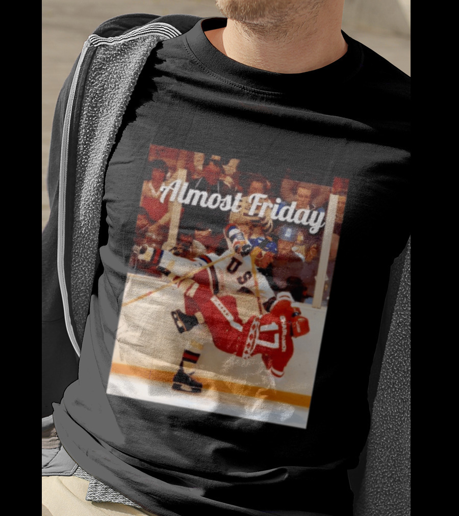 Almost Friday USA Hockey Miracle Hit T-Shirt