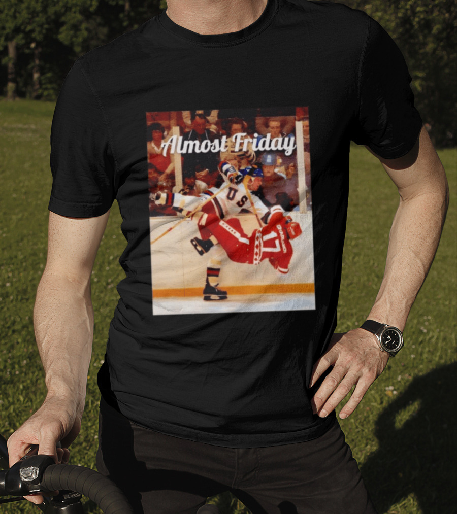 Almost Friday USA Hockey Miracle Hit T-Shirt