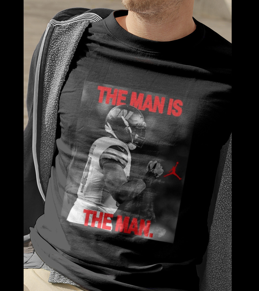 Bobby Wagner Washington Commanders The Man Is The Man Jordan Collaboration T-Shirt