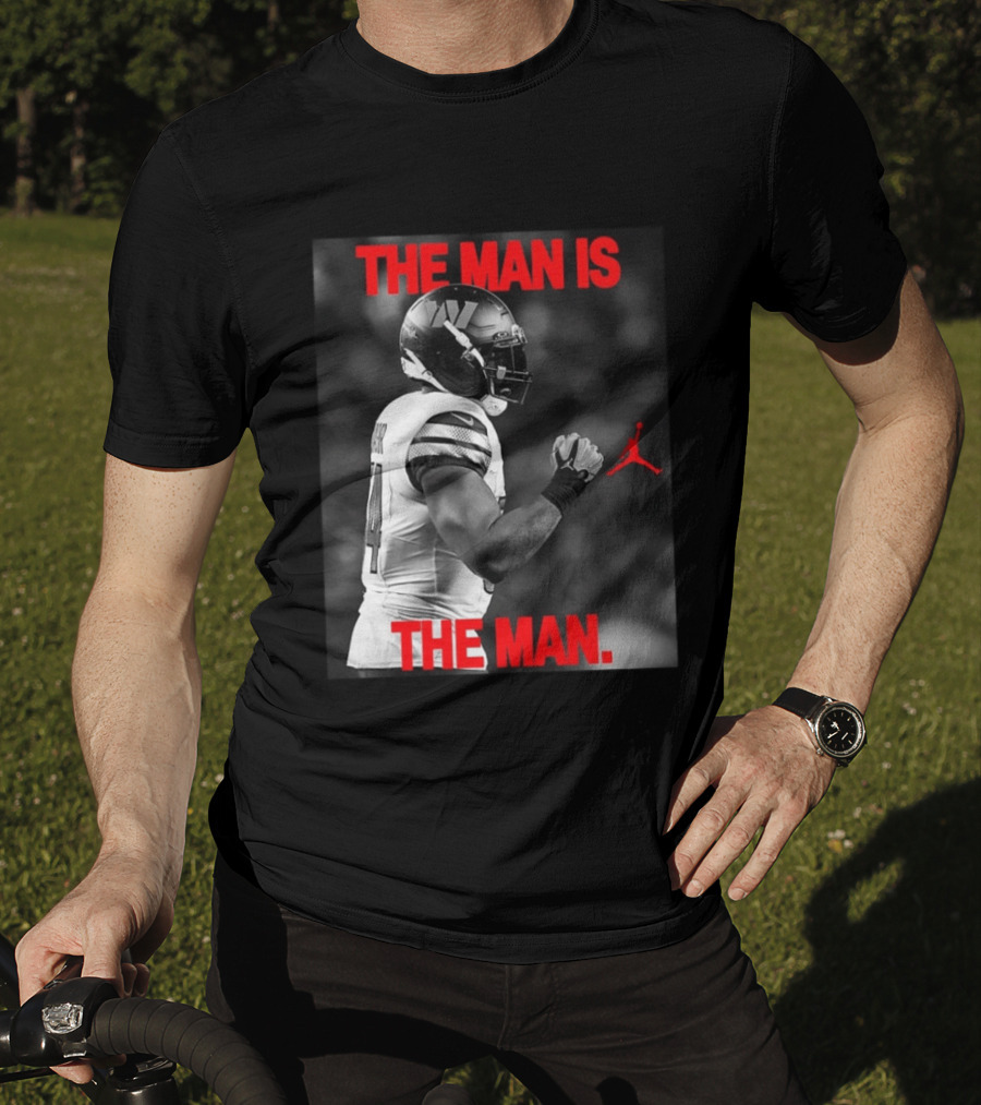 Bobby Wagner Washington Commanders The Man Is The Man Jordan Collaboration T-Shirt