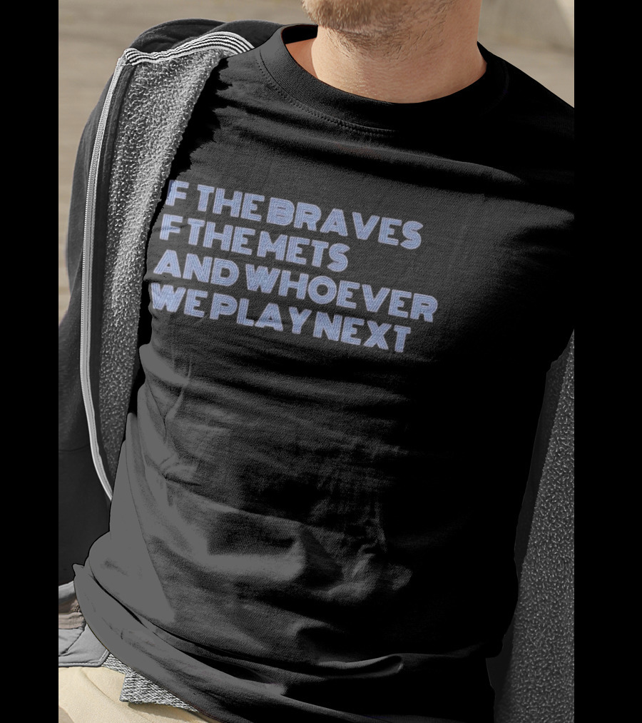 Department Of Justice FBI Femboy Bussy Inspection Braves Mets Whoever We Play Next T-Shirt