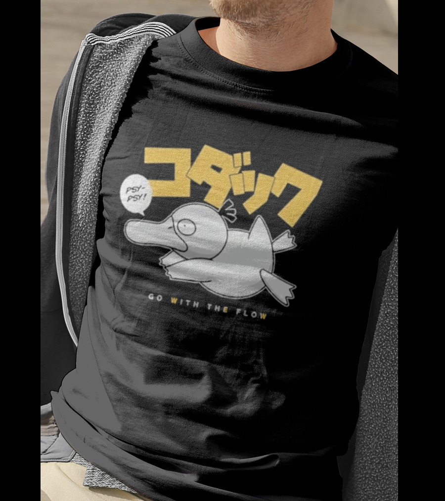 Pokémon Psyduck Go With The Flow T-Shirt