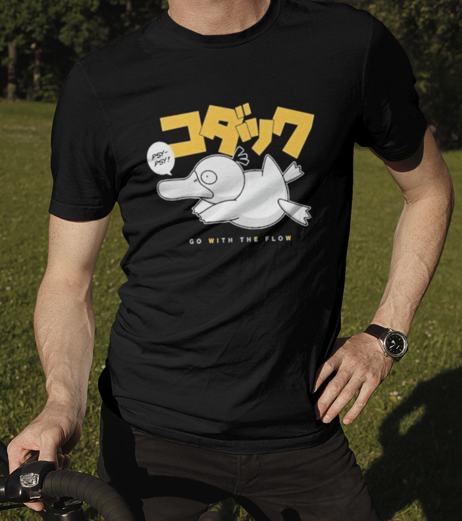 Pokémon Psyduck Go With The Flow T-Shirt