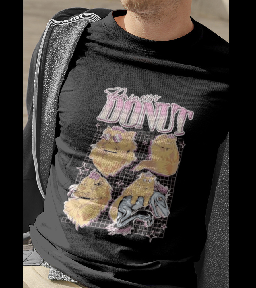 Princess Donut Collage Dungeon Crawler Carl Cat T-Shirt