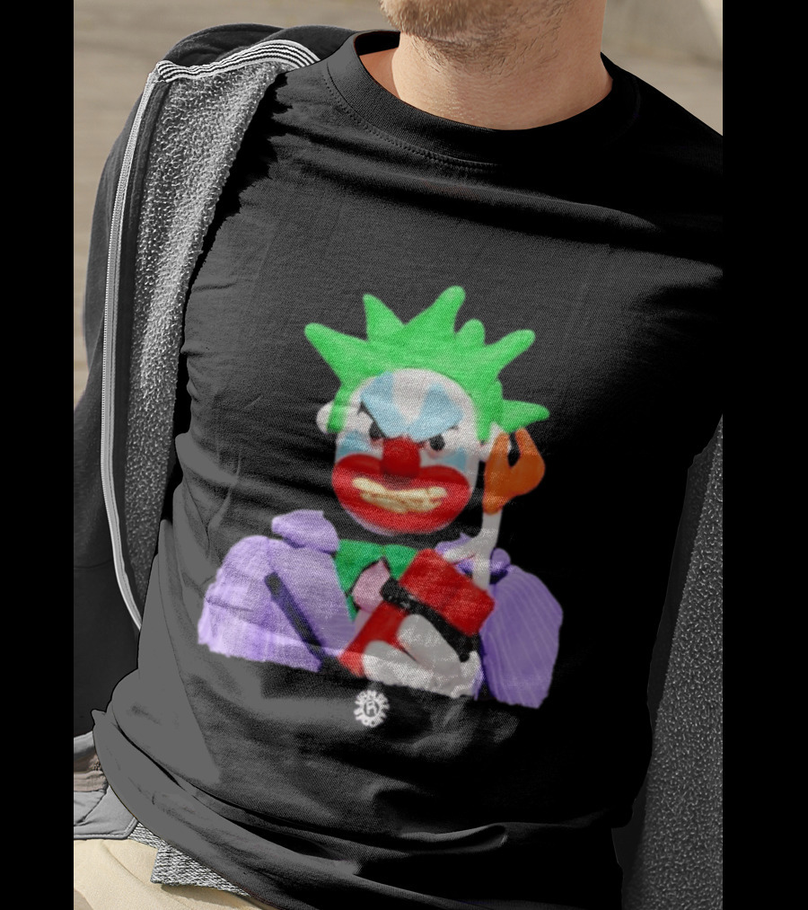 SPOOKY X VAMEEE Joker Clown Holding Dynamite T-Shirt